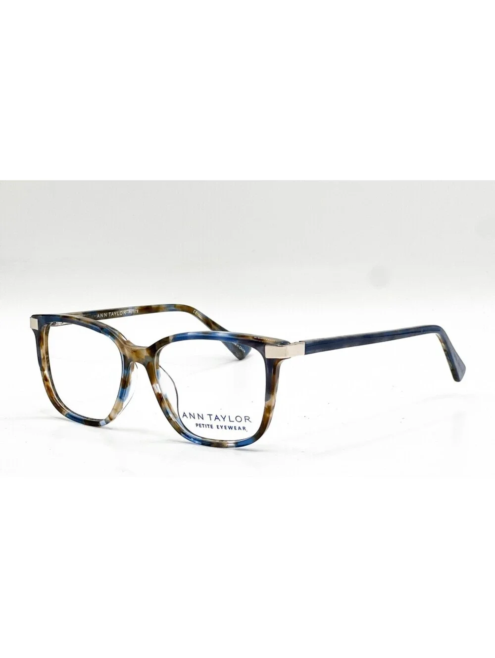 Ann Taylor Atp819 C02 Chambray Blue Authentic Eyeglasses 47-14-130